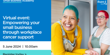 Virtual Event: Empowering your small business through workplace cancer support – Bupa