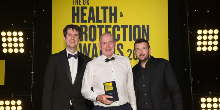 The UK Health & Protection Awards: Alun Beynon receives outstanding contribution award