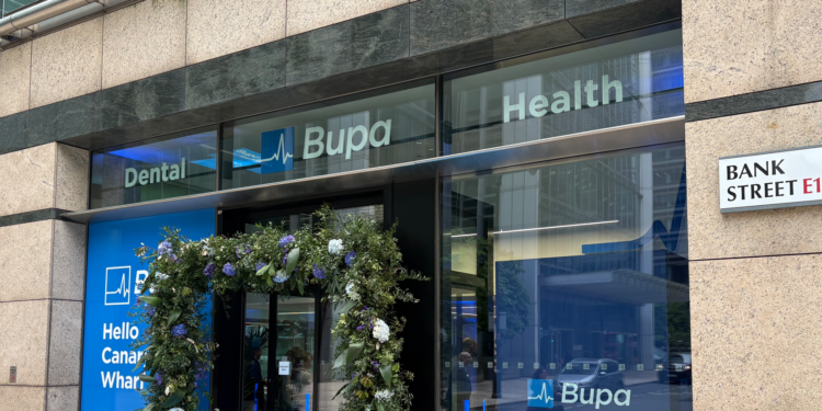Bupa opens outpatient and diagnostic centre in Canary Wharf