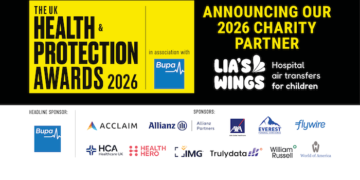 ***DO NOT PUBLISH*** Lia’s Wings becomes charity partner of UK Health & Protection Awards 2026